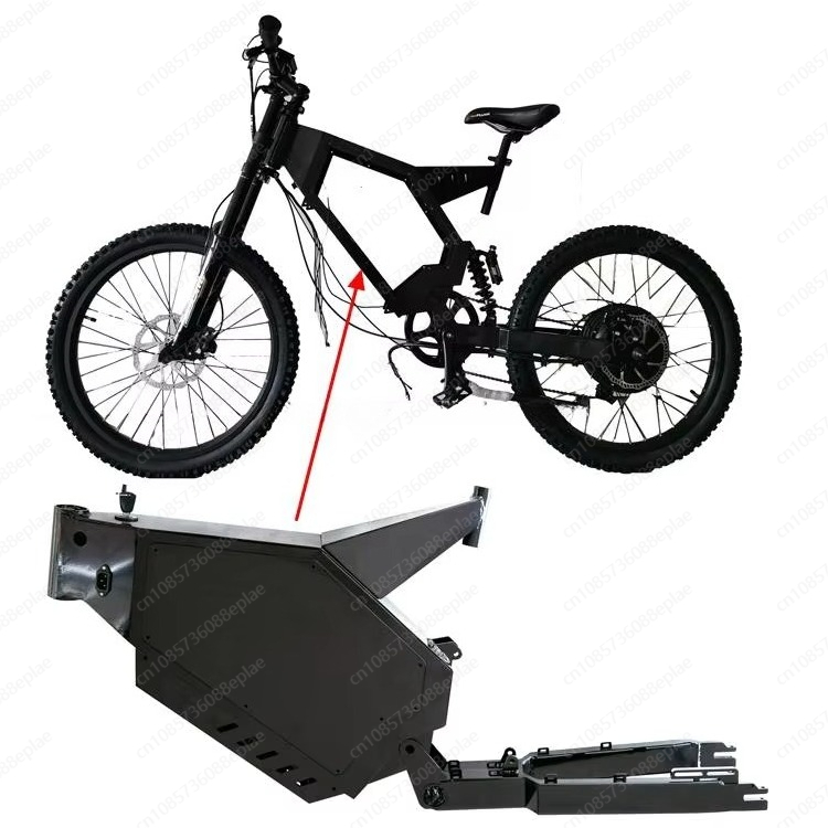 8000W Stealth Bomber Ebike - Cadre de vélo électrique Stealth Bomber,