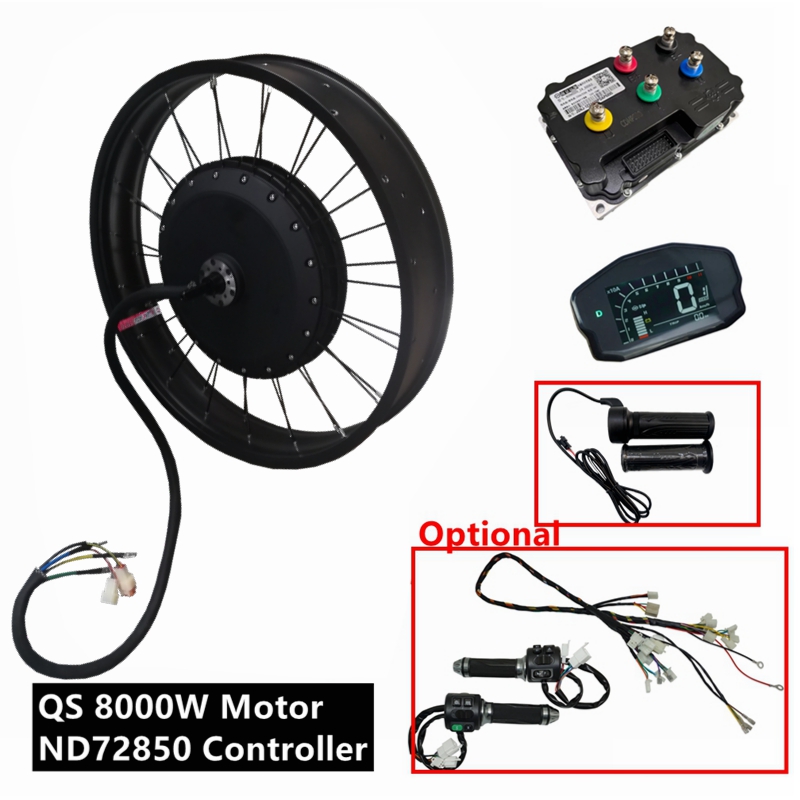 Qs273 Hub Motor 8000W 72V - Kit Vélo Électrique Fat NBpower/QS273 V3