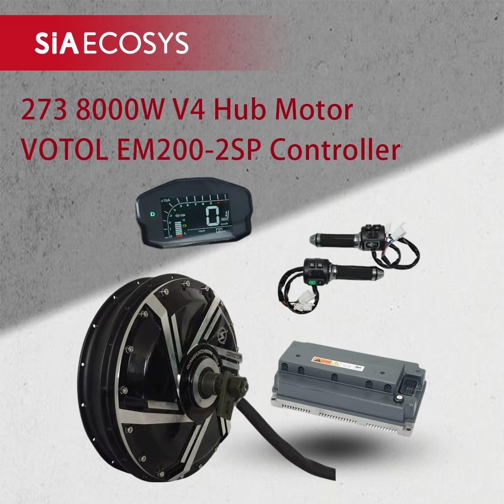 Qs273 Hub Motor 8000W 72V - QSMOTOR QS273 8000W puissant moteur de