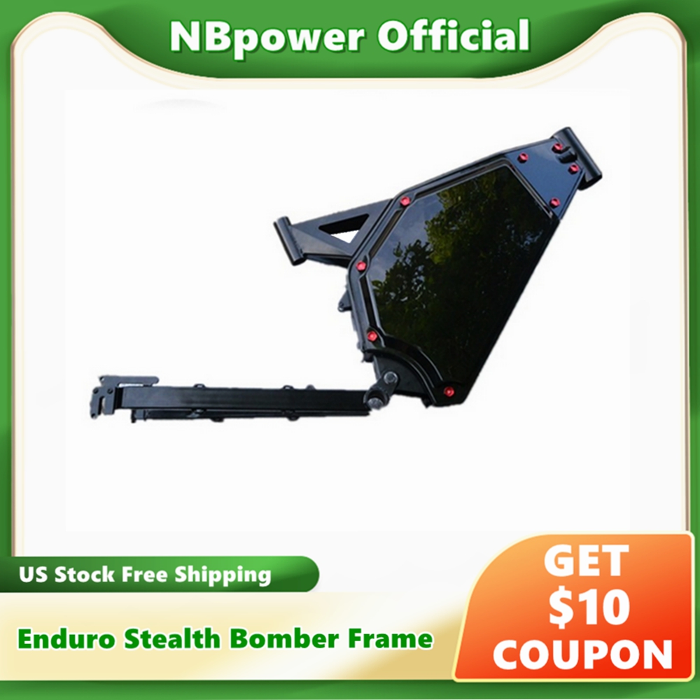 8000W Stealth Bomber Ebike - NBpower-Cadre de vélo électrique Endflats, cadre