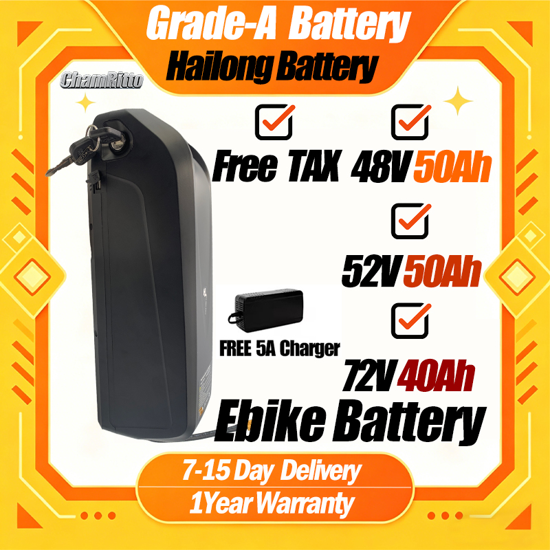 60V 30Ah Electric Scooter Battery - Batterie de vélo électrique 48V 50AH