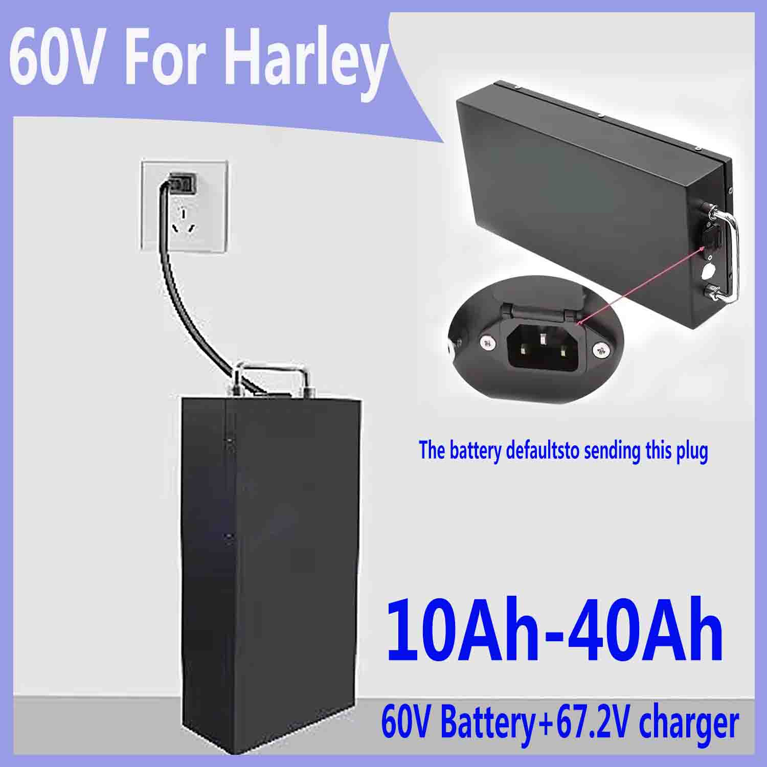 60V 30Ah Electric Scooter Battery - Batterie au lithium 60V 20AH -40AH