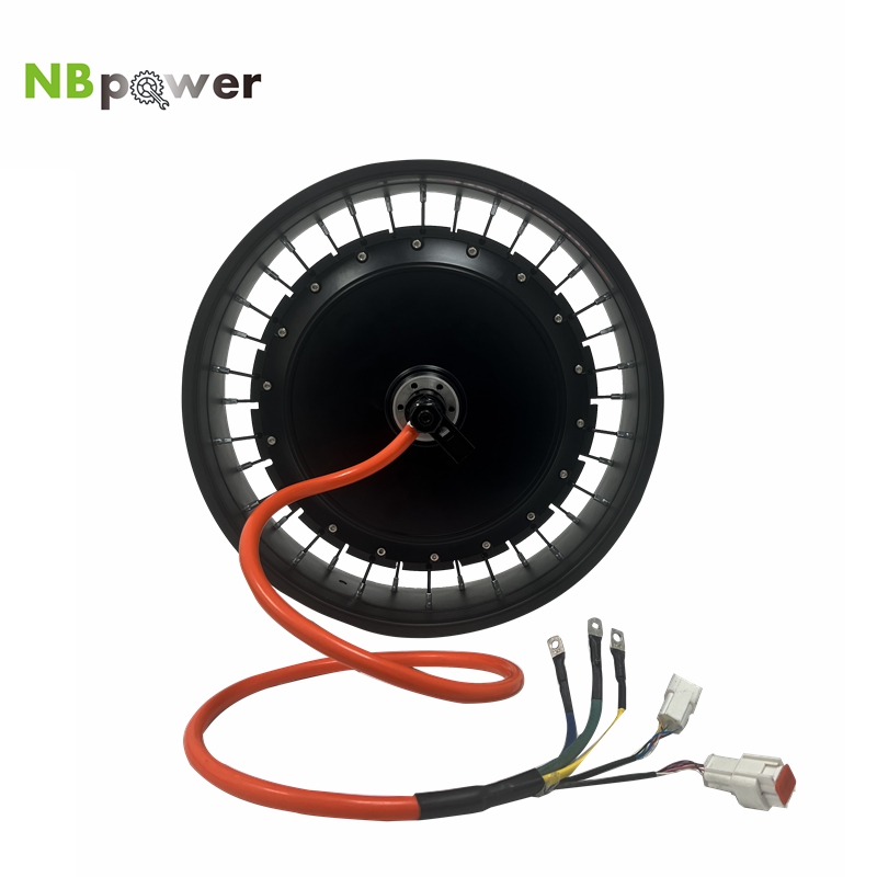 Qs273 Hub Motor 8000W 72V - NBpower/QS273 40H 20x4/24x4/26x4 classé 72V 4000W