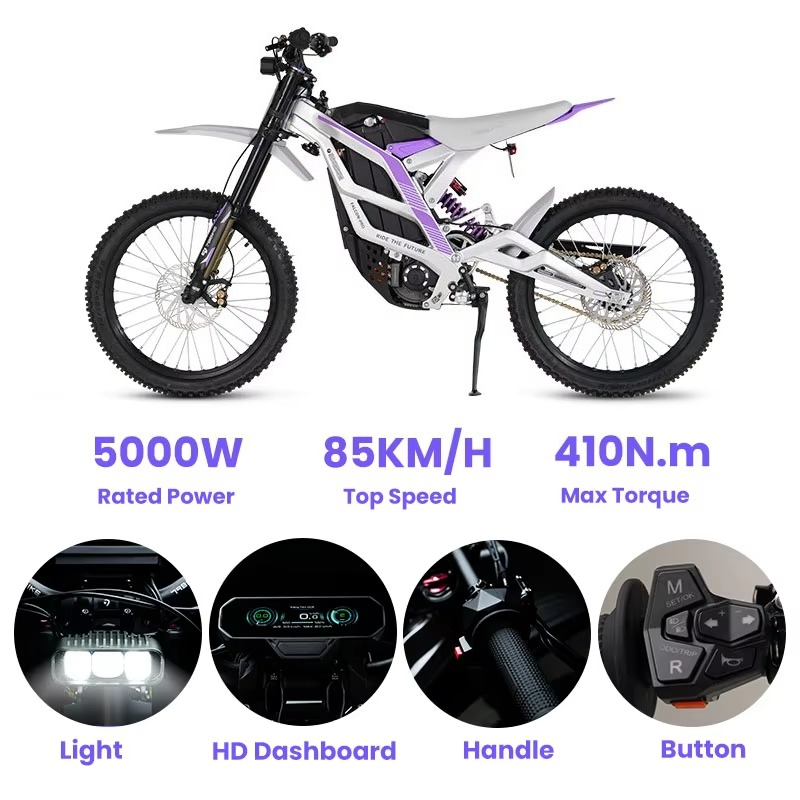 Moto électrique SXLL 79 72V 35 - 72V 12000W Electric Dirt Bike avis et prix