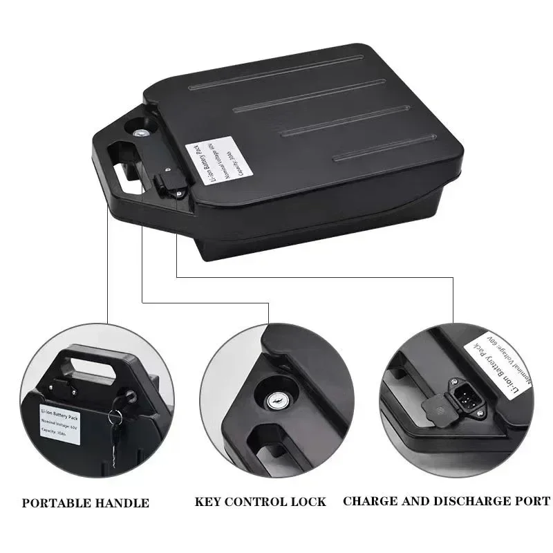 Batterie au Lithium pour véhic - 60V 30Ah Electric Scooter Battery avis et prix