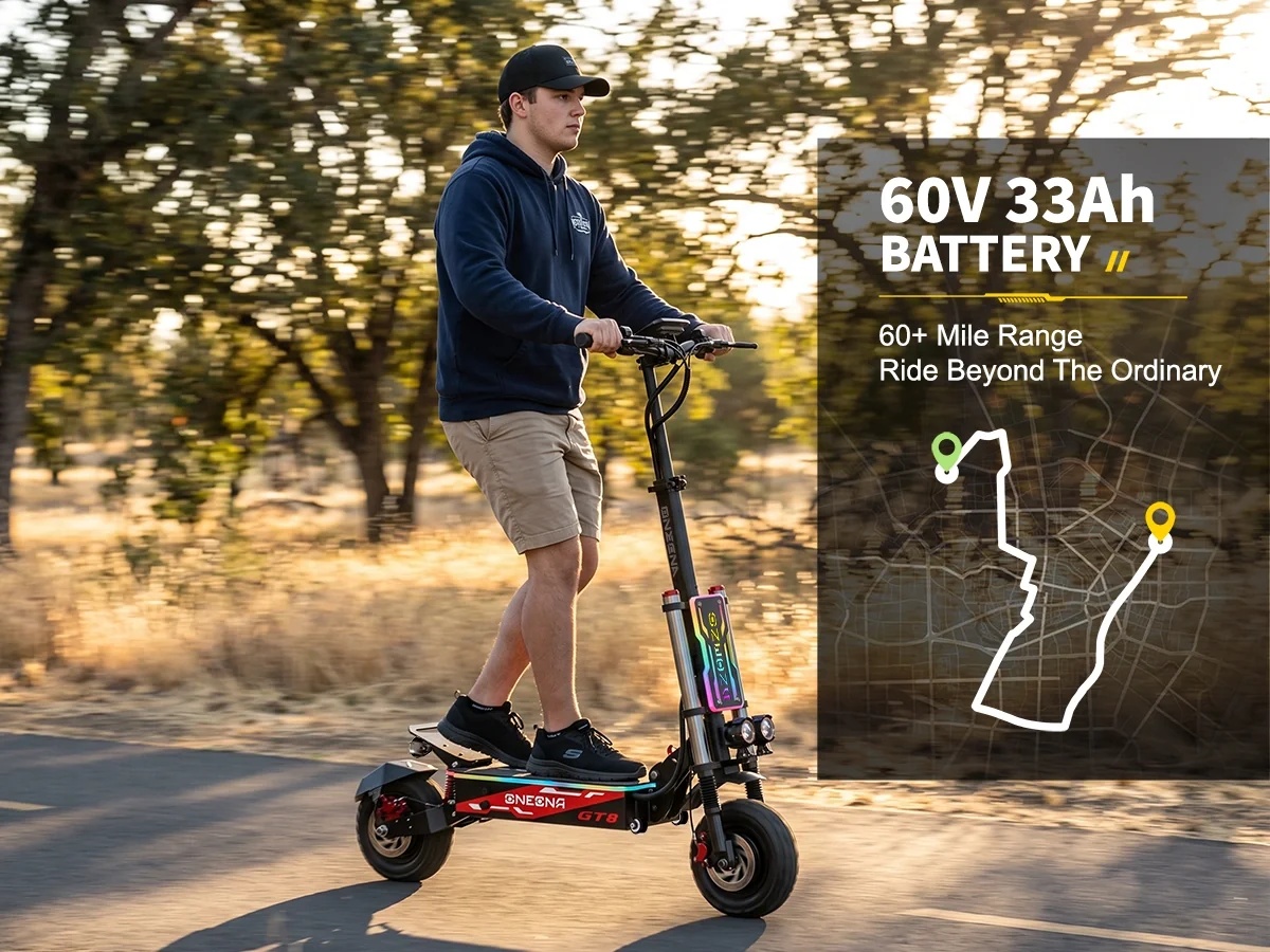 Trottinette électrique pour ad - 60V 5600W Dual Motor Electric Scooter avis et prix