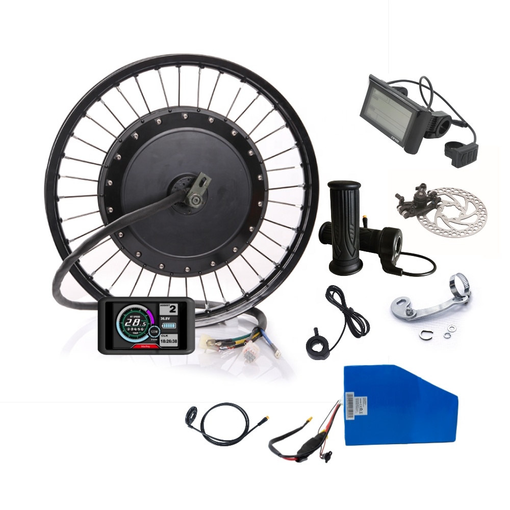 Kit de Conversion de vélo élec - 72V 5000W Electric Motorcycle avis et prix