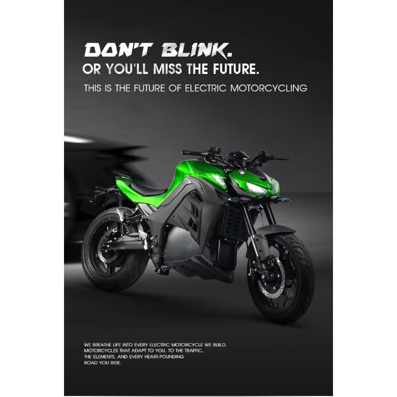 Moto de course électrique Lvyu - 72V 5000W Electric Motorcycle avis et prix