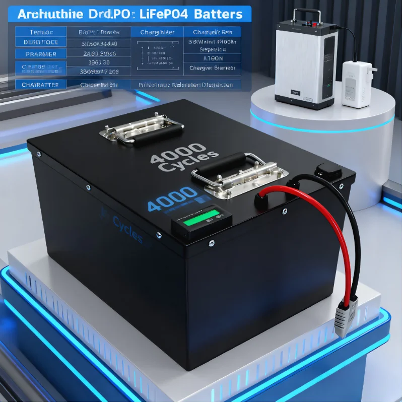 Batterie 72V LiFePO4 50Ah-200A - 72V 60Ah Lifepo4 Battery Pack avis et prix