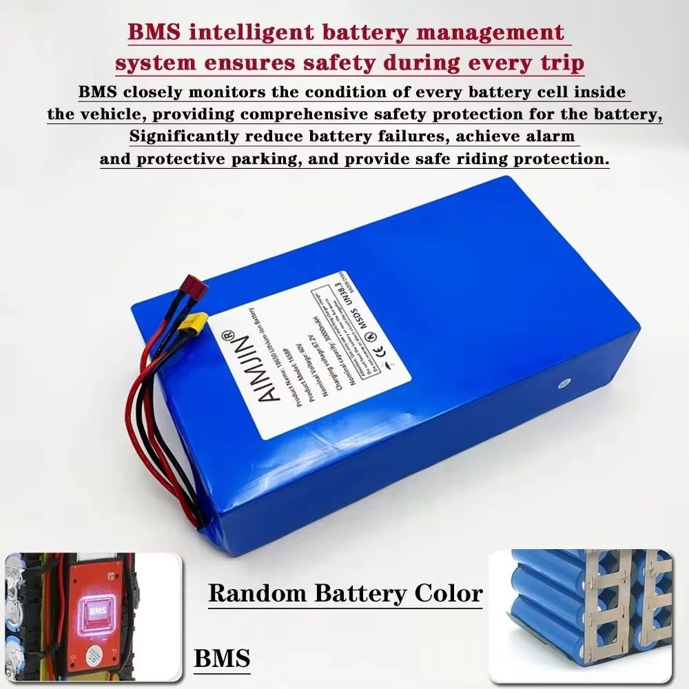 Batterie lithium 16S8p, nouvel - 60V 30Ah Electric Scooter Battery avis et prix