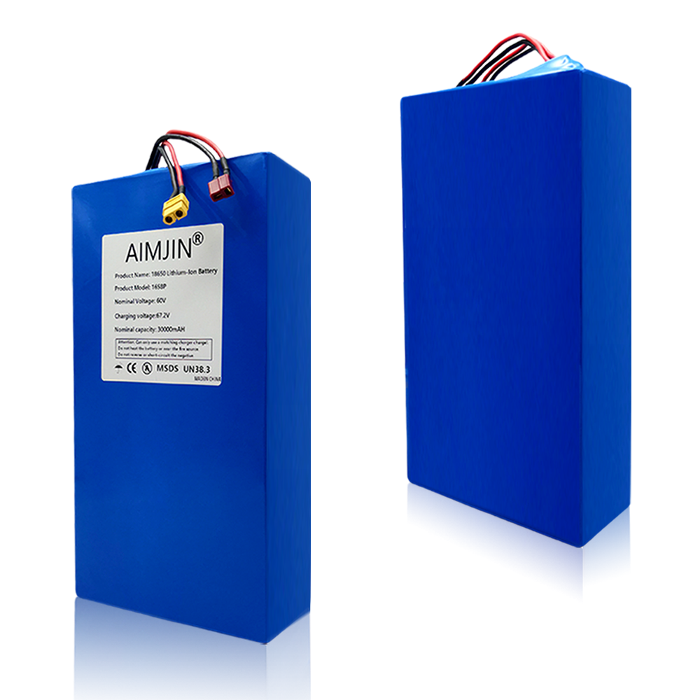 Batterie lithium 16S8p, nouvel - 60V 30Ah Electric Scooter Battery avis et prix