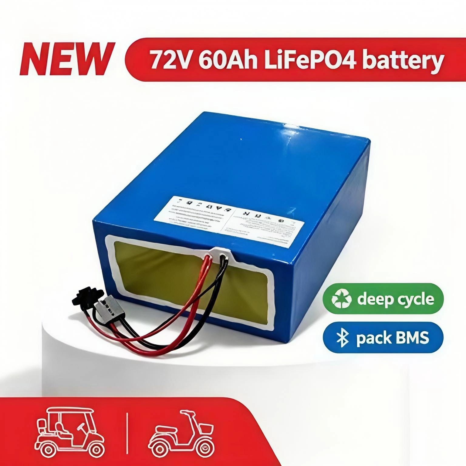 Batterie lithium 72V 60Ah life - 72V 60Ah Lifepo4 Battery Pack avis et prix