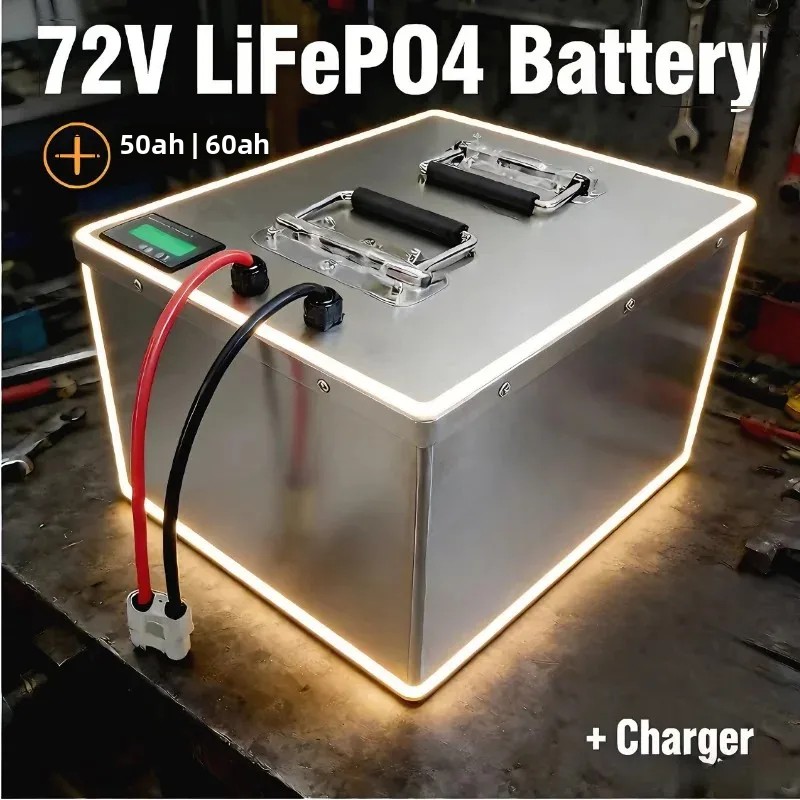 Batterie rechargeable au lithi - 72V 60Ah Lifepo4 Battery Pack avis et prix